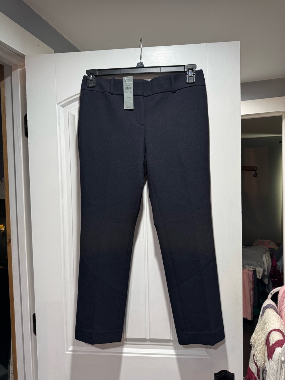 Ann Taylor Navy Blue Devin Trousers